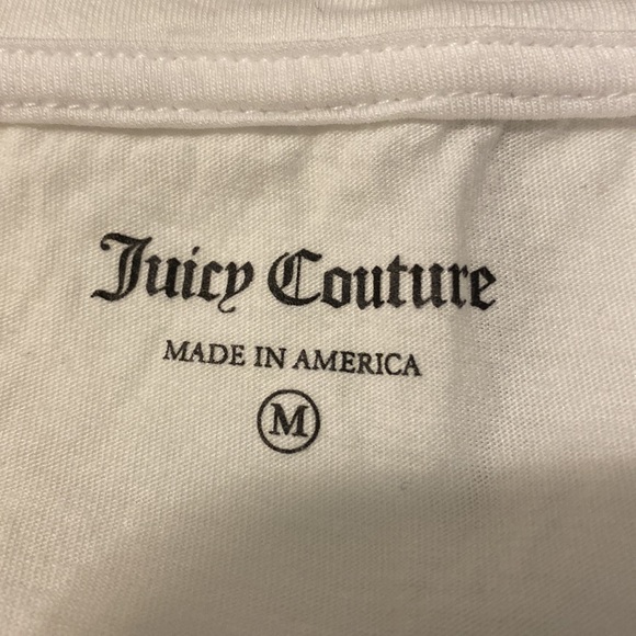 Juicy couture tee shirt. Size medium. - Picture 2 of 5